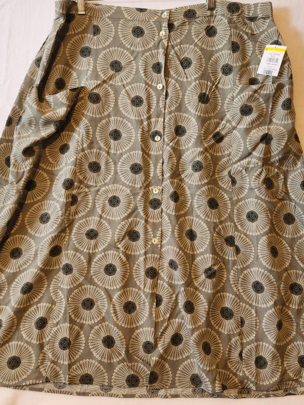 NWT DR2 by Daniel Rainn Boho Floral Midi Skirt - Plus Size 2X